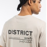 Men's T-Shirt Beige - District75  Image 1