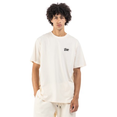 Ανδρική Κοντομάνικη Μπλούζα Εκρού - District75