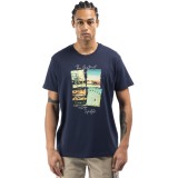 Men's T-Shirt Blue - District75  Image 