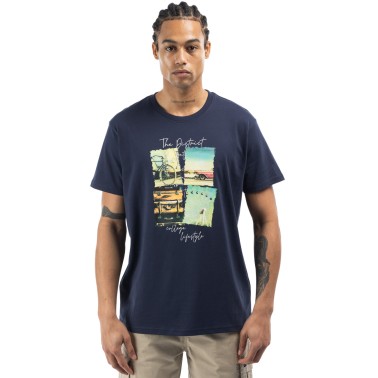 Men's T-Shirt Blue - District75 