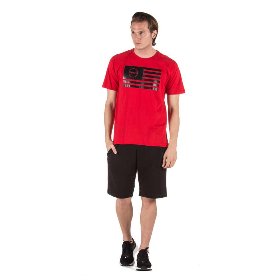 GSA SUPERLOGO T-SHIRTCOLOR EDITION 17-19036-RED FLAG Red
