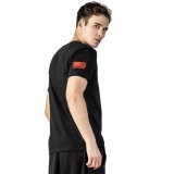 GSA ORGANICPLUS SPACE TEE 17-19209-01 JET BLACK Μαύρο