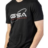 GSA ORGANICPLUS SPACE TEE 17-19209-01 JET BLACK Μαύρο Εικόνα 1