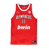 GSA MEN FANS JERSEY OLYMPIACOS SLOUKAS 17-471203-RED Red Image 