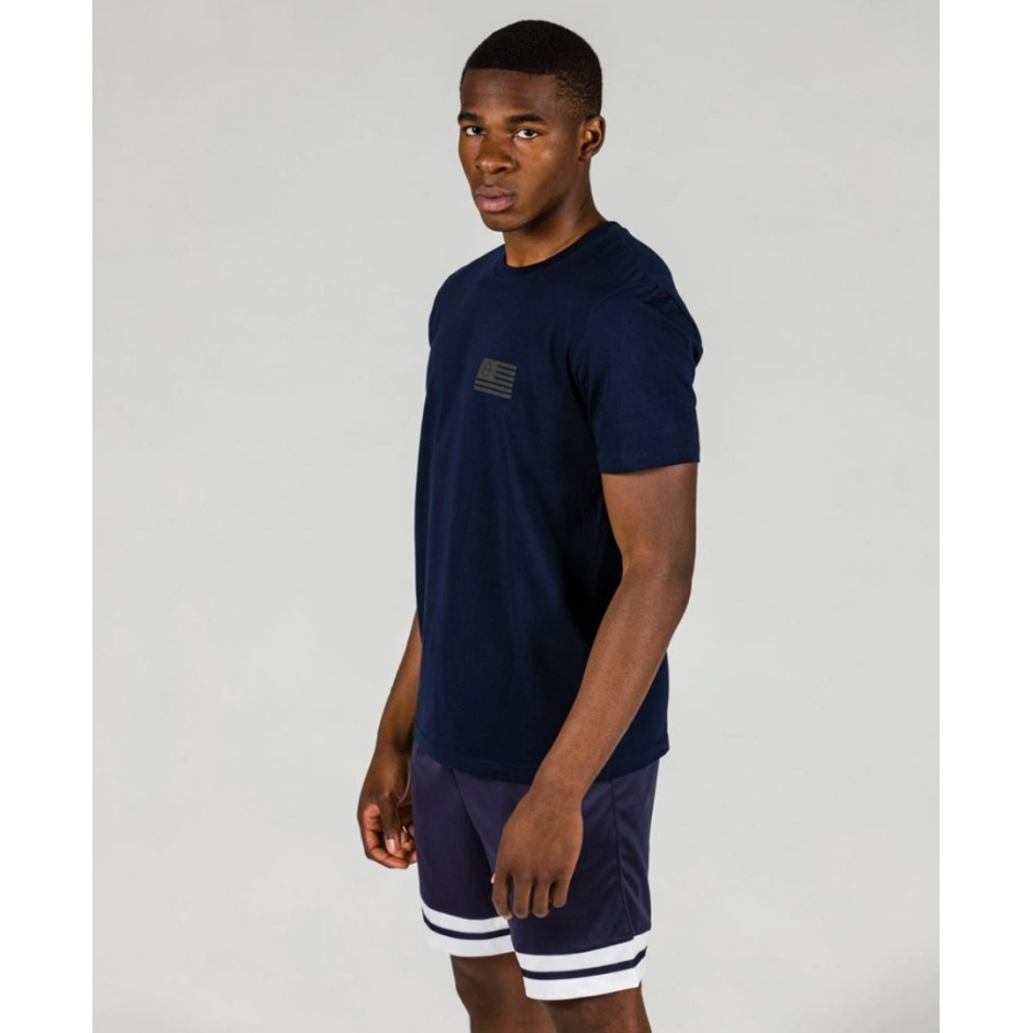 GSA MEN ORGANIC T-SHIRT PRINTED 17-17136-INK Blue