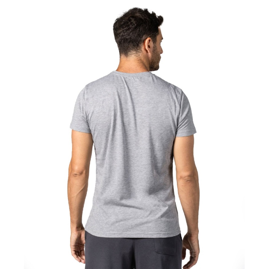 GSA MEN SUPERCOTTON T-SHIRT 1711201019-GRAY MELANGE Grey