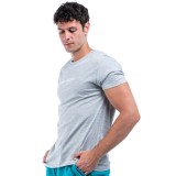 GSA SPORT LOGO T-SHIRT 28-1401-05 GRAY MEL. Grey Image 1