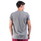 GSA SPORT LOGO T-SHIRT 28-1401-06 CHARCOAL MEL. Ανθρακί Εικόνα 0