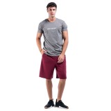 GSA SPORT LOGO T-SHIRT 28-1401-06 CHARCOAL MEL. Ανθρακί Εικόνα 2