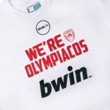 GSA MEN T-SHIRT WE ARE OLYMPIACOS 17471239-WHITE White