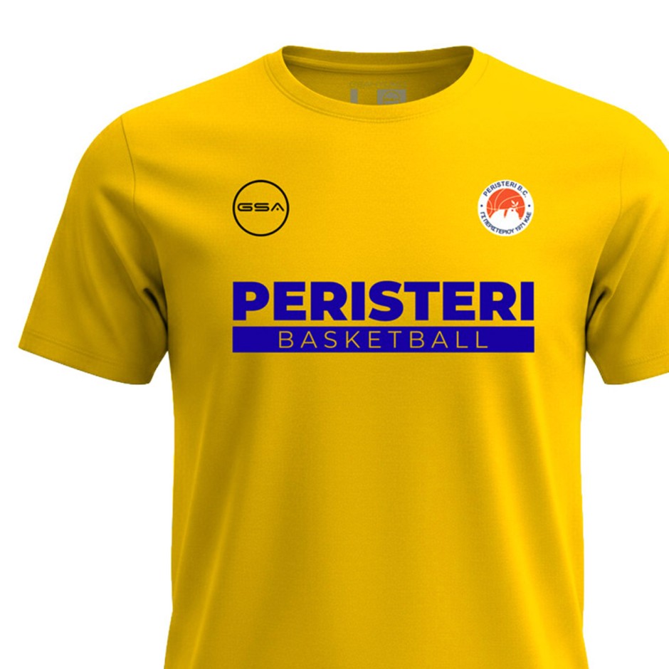 GSA PERISTERI B.C. MEN TRAINING T-SHIRT GT42549 Yellow