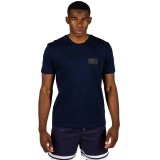 GSA MEN ORGANIC T-SHIRT PRINTED 17-17136-INK Blue Image 
