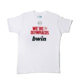 GSA MEN T-SHIRT WE ARE OLYMPIACOS 17471239-WHITE White Image 
