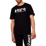 ASICS KATAKANA GRAPHIC TEE 2031B912-001 Μαύρο Εικόνα 