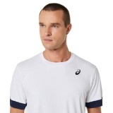 ASICS COURT M SS TEE 2041A255-102 White Image 1