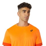 ASICS COURT M SS TEE 2041A255-802 Orange Image 2