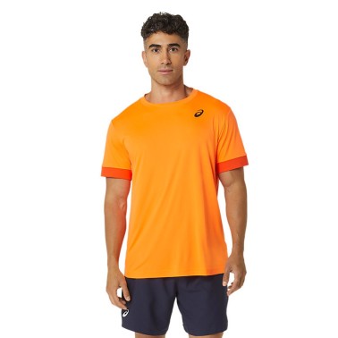 ASICS Court Πορτοκαλί - Ανδρική Κοντομάνικη Μπλούζα Τένις