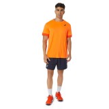 ASICS COURT M SS TEE 2041A255-802 Orange Image 3