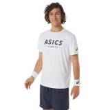 ASICS MEN COURT GPX TEE 2041A259-100 White Image 1