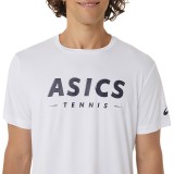 ASICS MEN COURT GPX TEE 2041A259-100 White Image 2
