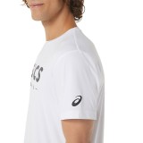 ASICS MEN COURT GPX TEE 2041A259-100 White Image 3