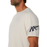 ASICS ICON SS TOP 2011D239 Ecru Image 2