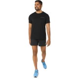 ASICS CHEST LOGO SS TEE 2031E659-001 Black Image 4