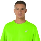 Ανδρική Κοντομάνικη Μπλούζα για Τρέξιμο Πράσινη - ASICS CORE SS TOP Εικόνα 1