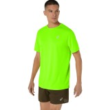 Ανδρική Κοντομάνικη Μπλούζα για Τρέξιμο Πράσινη - ASICS CORE SS TOP Εικόνα 2