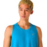 Ανδρική Αμάνικη Μπλούζα για Τρέξιμο Μπλε - ASICS CORE SINGLET Εικόνα 1