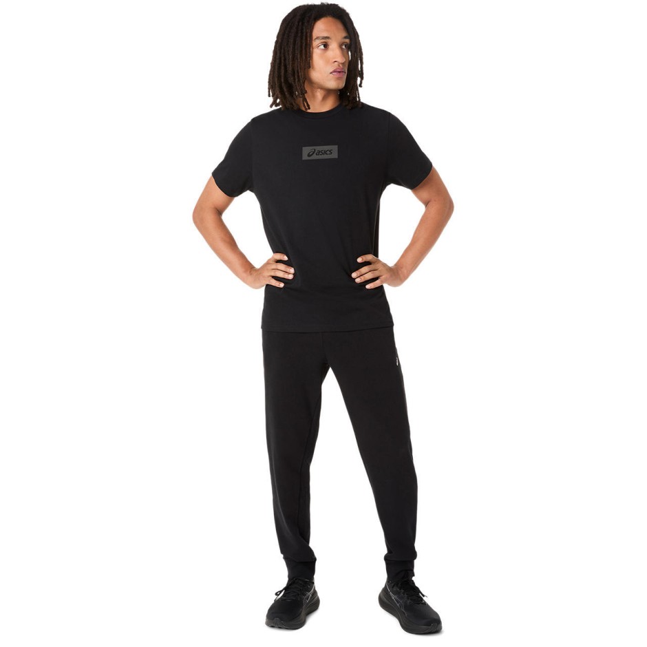 ASICS CHEST LOGO TEE 2031F333-001 Μαύρο