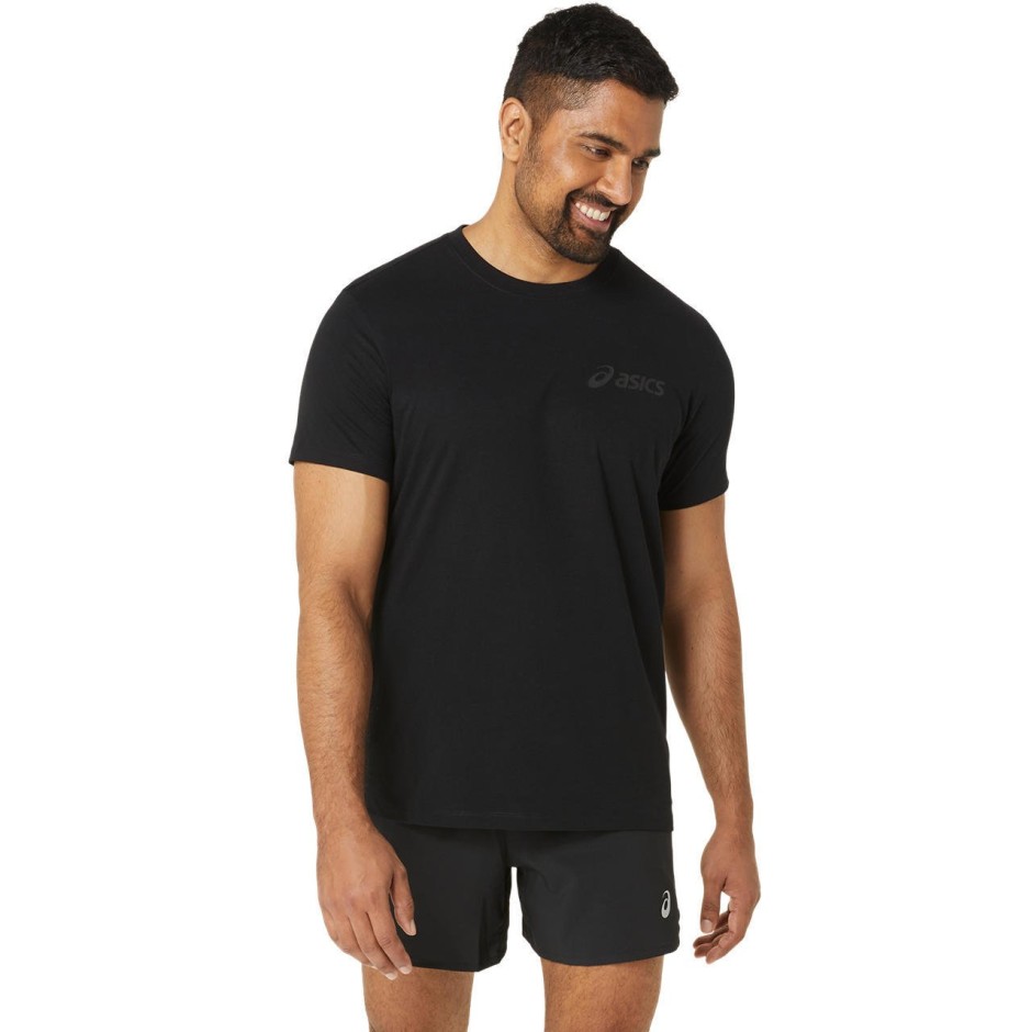ASICS CHEST LOGO SS TEE 2031E659-001 Black
