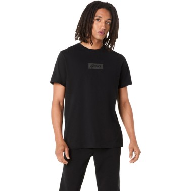 ASICS CHEST LOGO TEE 2031F333-001 Μαύρο