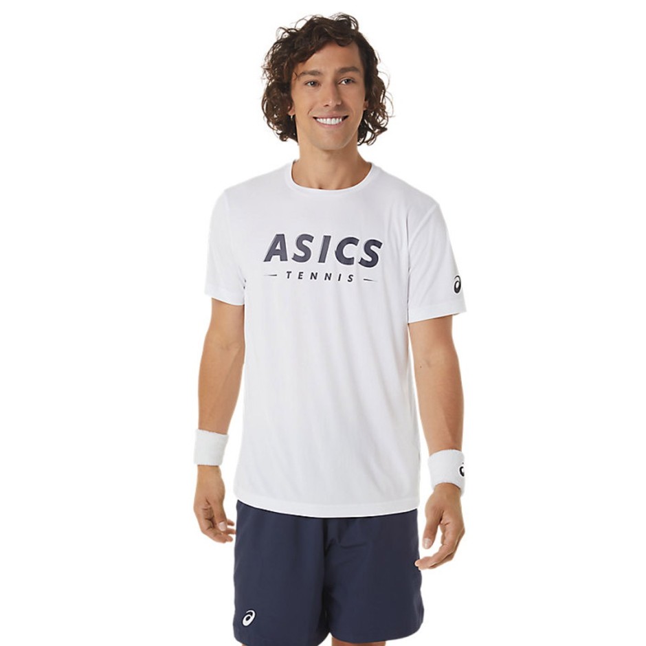 ASICS MEN COURT GPX TEE 2041A259-100 White