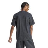Ανδρική Κοντομάνικη Μπλούζα Μαύρη - adidas Sportswear ALL SZN 3-Stripes Garment-Wash
