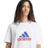 Ανδρική Κοντομάνικη Μπλούζα Λευκή - adidas Sportswear Future Icons Badge Of Sport Εικόνα 2