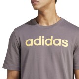 adidas Sportswear Essentials Linear Logo Ανθρακί - Ανδρική Κοντομάνικη Μπλούζα Εικόνα 1