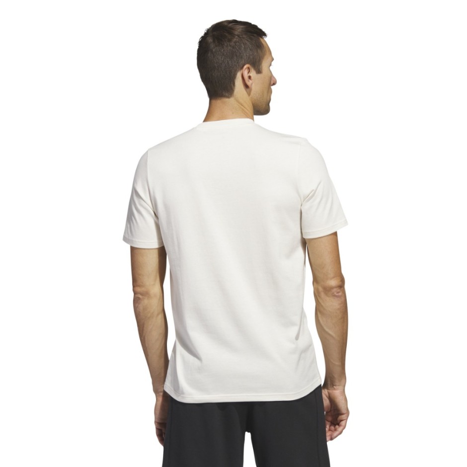 adidas sportswear M LOUNGE TEE HR3002 Ecru