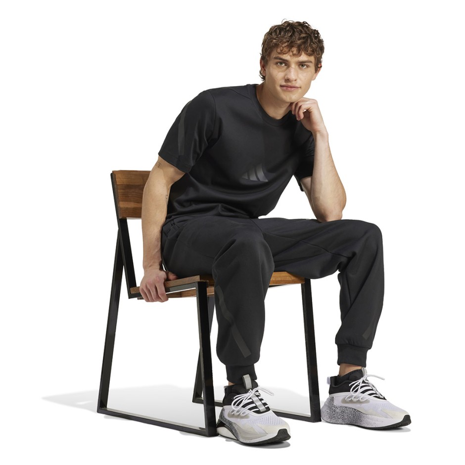 Ανδρική Κοντομάνικη Μπλούζα Μαύρη - adidas Sportswear Z.N.E. 