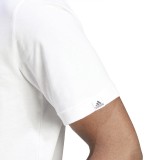 Ανδρική Κοντομάνικη Μπλούζα Λευκή - adidas Sportswear  Εικόνα 2
