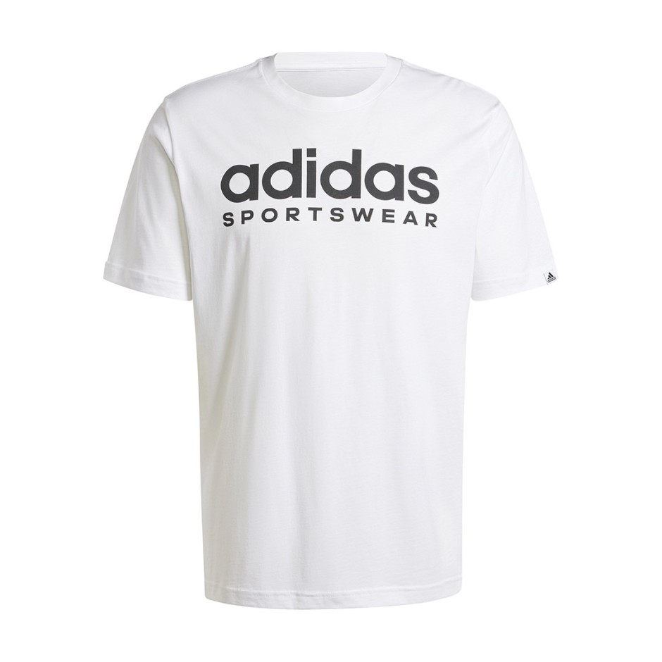 Ανδρική Κοντομάνικη Μπλούζα Λευκή - adidas Sportswear 