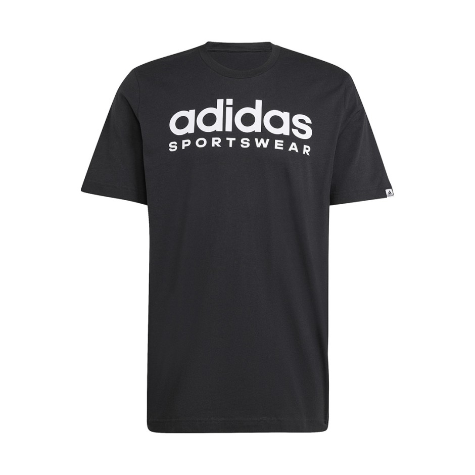 Ανδρική Κοντομάνικη Μπλούζα Μαύρη - adidas Sportswear
