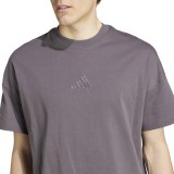 Ανδρική Κοντομάνικη Μπλούζα Ανθρακί - adidas Sportswear ALL SZN Εικόνα 2