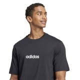 adidas sportswear M LIN SJ T JE8993 Black Image 3