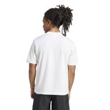 Ανδρική Κοντομάνικη Μπλούζα Λευκή - adidas Sportswear Essentials Small Logo Single Jersey Εικόνα 0