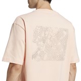 Ανδρική Κοντομάνικη Μπλούζα Σομόν - adidas Sportswear x Zwide Graphic Εικόνα 2