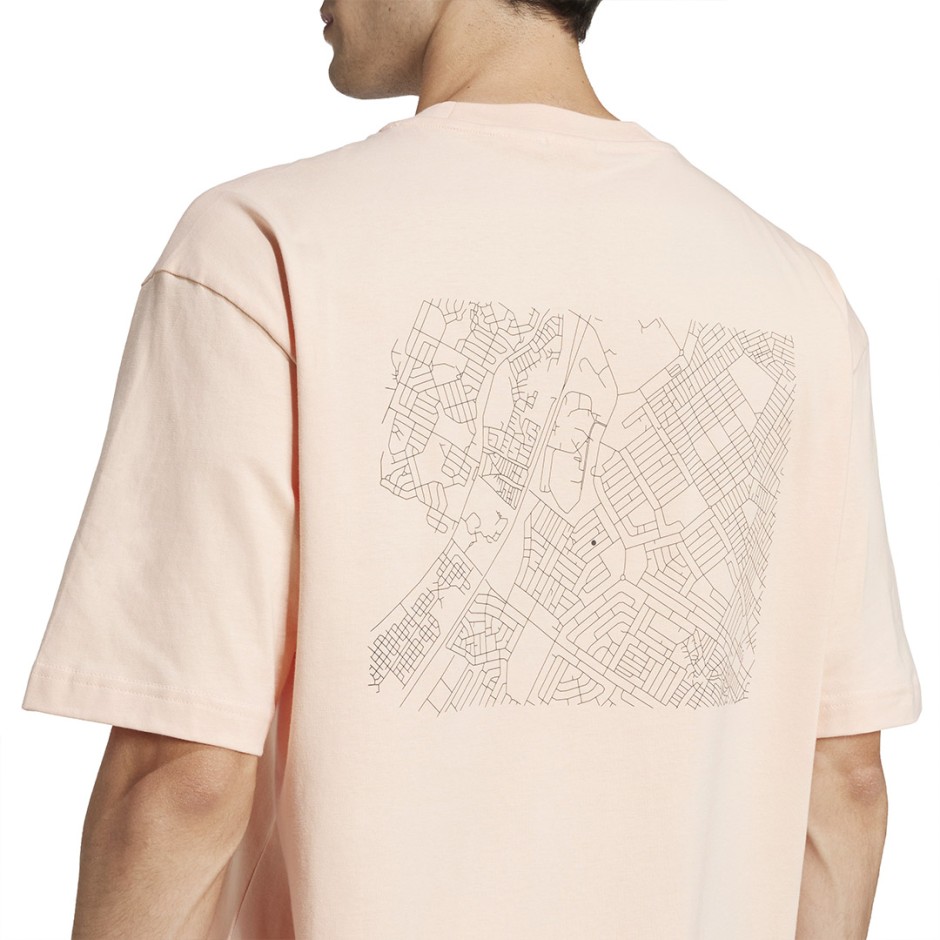 Ανδρική Κοντομάνικη Μπλούζα Σομόν - adidas Sportswear x Zwide Graphic