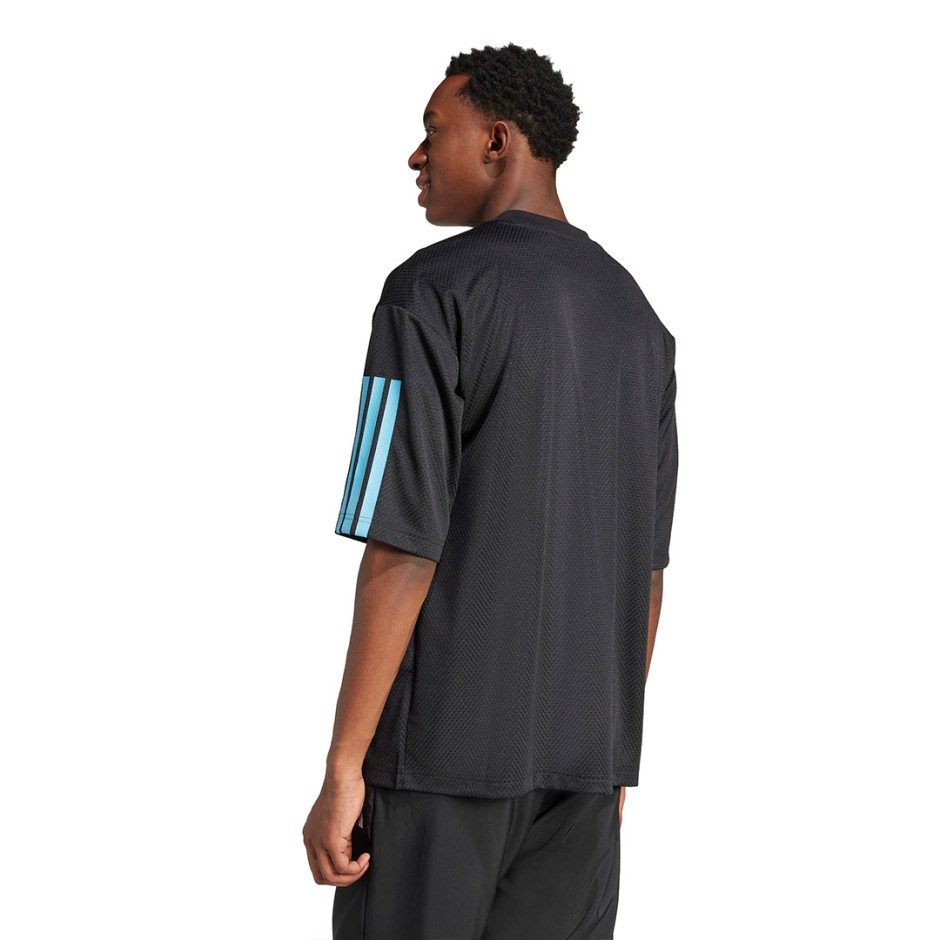 Ανδρική Κοντομάνικη Μπλούζα Μαύρη - adidas Sportswear House Of Tiro