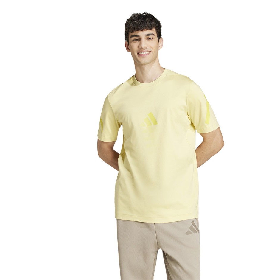 adidas sportswear M Z.N.E. TEE JD5981 Yellow