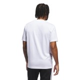 Men's T-Shirt White - adidas Sportswear Camo Shape Graphic Image 0